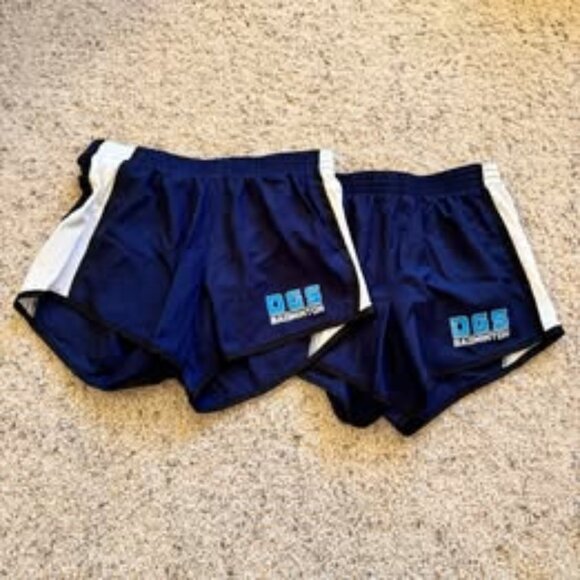 Women's Downers Grove South High Mustangs Shorts Sz S Badminton - Picture 1 of 7